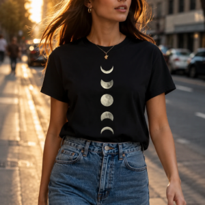 Lunar Phases Graphic Tee